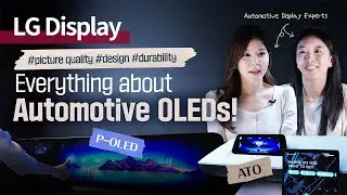 Experience the Future of Automotive OLEDs with LG Display's P-OLED & ATO!