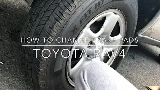 (How To) 2001-2005 Toyota RAV4 Rear Brake Change DIY