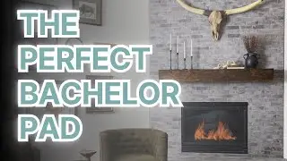 Insane Living Room Reveal with the Most Unique Design Scheme: Prohibition + Mad Men + Hunting Lodge