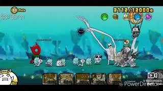 The Battle Cats- playing some levels from cats of the cosmo ch.1