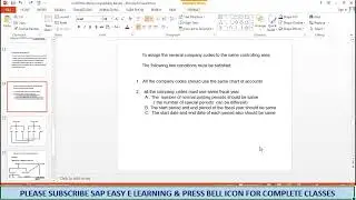SAP CO 2023 SAP FICO Training - Controlling Area