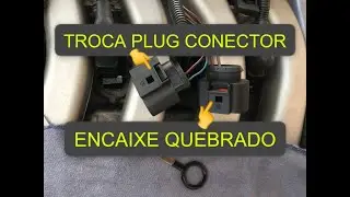 TROCA PLUG CONECTOR BOBINA GOLF GTI V6 24V