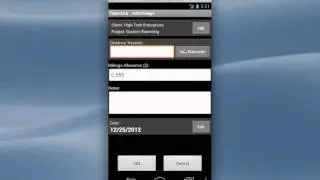 Android TimeClock Time Tracker Demo