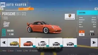 Forza Horizon 3 Porsche DLC Full Car List