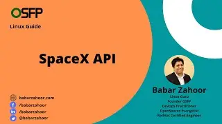 SpaceX API - Intro - Short Video - Saleem Rafik and Babar Zahoor