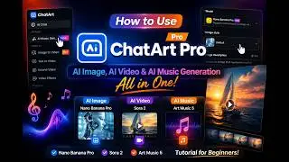 How to Use ChatArt Pro｜AI Image, AI Video & AI Music Generation All in One