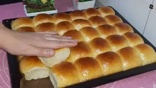 Самые Нежнейшие булочки paxtadek yumshoq va mazali osson va uyda bor masalliqdan bulochka 