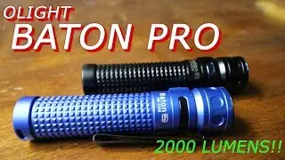 OLIGHT BATON PRO!!!! - olight special edition unboxing
