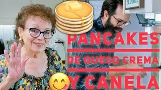 Receta Dona Irma Pancakes Queso Crema y Canela