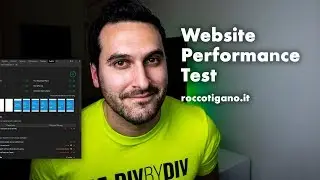 Website Performance Test  -  roccotigano.it