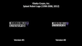 Klasky-Csupo - 1998 Splaat Robot Logo Comparison