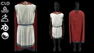 TUTORIAL - Roman Clothing by Tatyana Vak