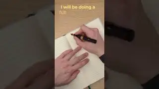 Pineider Milano Notebook First Look