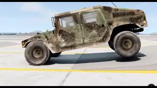 BeamNG Drive - Humvee Suspension Testing