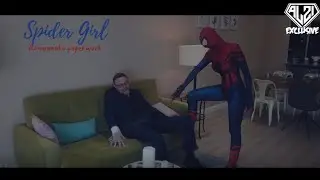 Spider Girl 'Romanenko paperwork' trailer (Superheroine in danger/unmasked/poisoned/defeated)