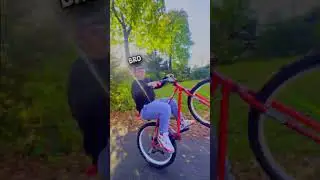 HE MADE HIM DROP HIS WHEEL!  