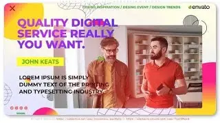 After Effects Template | Inspiring Digital Marketing Promo