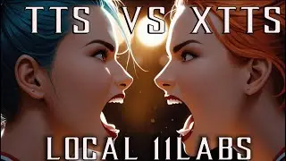 Local 11Labs - XTTS RVC pipeline Vs Tortoise TTS #opensource