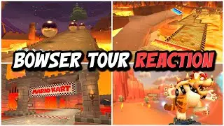 Bowser Tour Reaction: SNES BOWSER CASTLE 3 & GBA BOWSER CASTLE 4