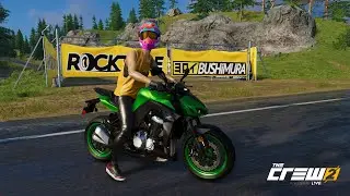 The Crew 2 Kawasaki z1000 ABs 2015 Bike Gameplay 2021