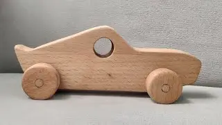 ahşap oyuncak araba yapımı