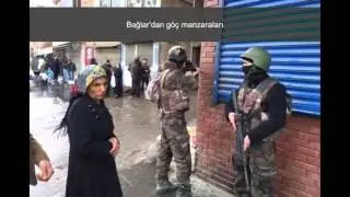 Sur'dan sonra Bağlar'dan göç manzaraları