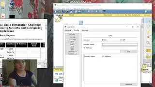 6.8.1 Skills Integration Challenge Planning Subnets and Configuring IP Addresses
