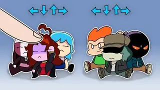 Anime Chibi FNF vs. Finger  | Friday Night Funkin' | Animation |  Compilation