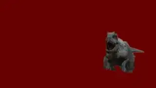 Jurassic World Irex Green screen 2/2 - RARE EXCLUSIVE CLIP - Realistic