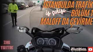 MALL OF İSTANBUL TRAFİĞİ | POLİS ÇEVİRMESİ | HONDA FORZA |SOHBET  MUHABBET