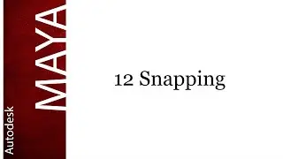 12 How Snapping works in Maya | Maya tutorials [Hindi]