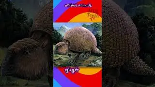 Extinct Wonders: Unveiling the Stories of Lost Creatures #ExtinctAnimals #animals #shorts