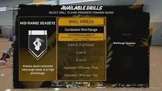 NBA 2K18 - HOW TO GET MID RANGE DEAD EYE FAST!!!!