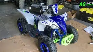 Первый квадроцикл для ребенка MOTOLAND ATV - E010 1000W 2023г. ОБЗОР и СБОРКА от AVER's GARAGE.