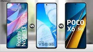 Redmi Note 13 5g vs Vivo Y58 5g vs Poco X6 5g || Full Comparison