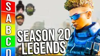 SEASON 20 LEGENDS TIER LIST - WORSE TO BEST FOR PUBS AND RANKED!