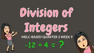 DIVISION OF INTEGERS | GRADE 6