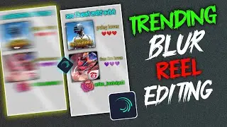 Trensing blur reel editing alight motion | pubg vs free fire reel editing alight motion