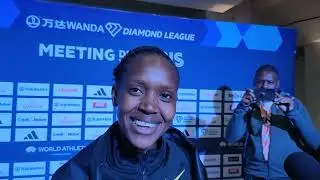 07 july 2024  Faith Kipyegon 1500m WR  Paris DL