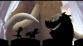 Timon and Pumbaa Rewind Ice Age