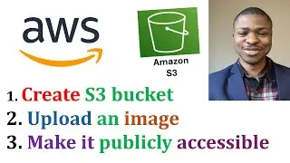 In 4 minutes, create S3 bucket in AWS, upload an object, make it public
