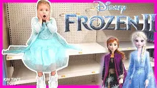 NEW Frozen 2 Toys are MISSING! Will Elsa Find Her Friends?! Kin Tin Pretend Play