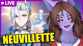 LIVE EXTRA RODANDO NO NEUVILLETTE EM FONTAINE - Genshin Impact 4.1 ATO 3