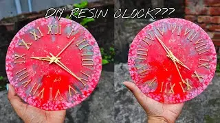 Resin Clock Making For Beginners|| Resin দিয়ে ঘড়ি তৈরি #shorts #viral #diy #craftsmeddy