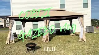 Let's take a look at how to build a 12*20 cobizi gazebo！！