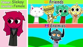 Sprunki PARODYBOX (BIG UPDATE) - RELATIONSHIPS | ALL Characters Relationships!