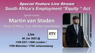 South Africa's Employment "Equity" Amendment Act & its repercussion | With Martin van Staden