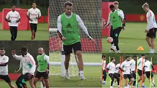 (Video)Manchester United training today 🔥, Reguilon, Kobbie, Amad and Malacia trains with Rasmus..