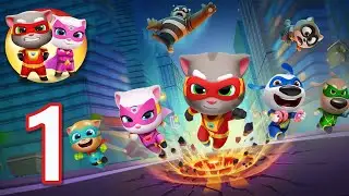 My Talking Hero Dash - Walkthrough Gameplay Part 1 [iOS, Andoid]