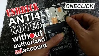 Cara Unbrick Xiaomi Note 5 Whyred Anti 4 | Fix You are not authorized to Download